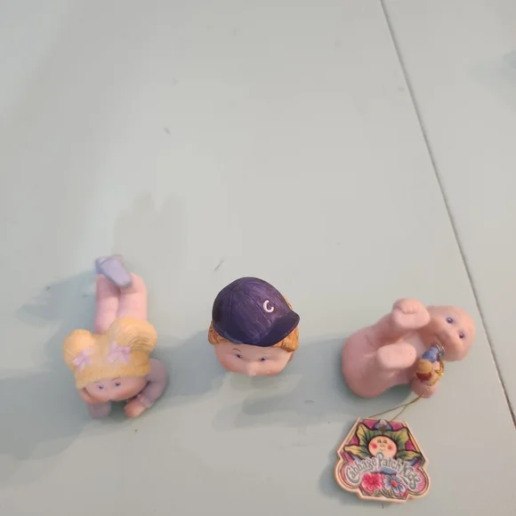 Lot of 3 1984 Cabbage Patch Doll Figurines - Picture 2 of 11